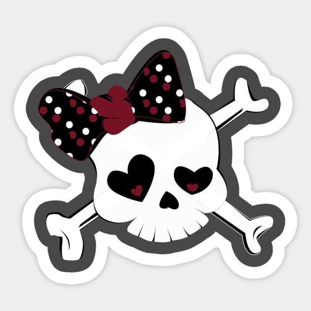 Skully Sticker by digitaldoodlers